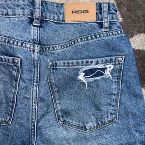RSQ High Rise Blue Jeans Classic Style